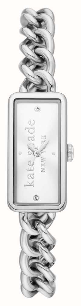 Kate Spade Rosedale (10mm) Silver Logo Dial / Chain-Style