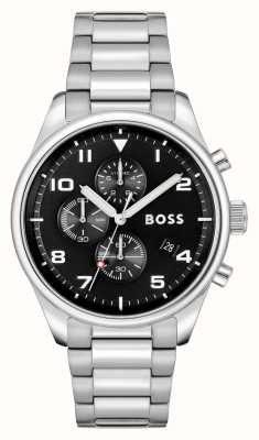 BOSS TRACE Chronograph (44mm) Black Dial / Stainless Steel 1514008