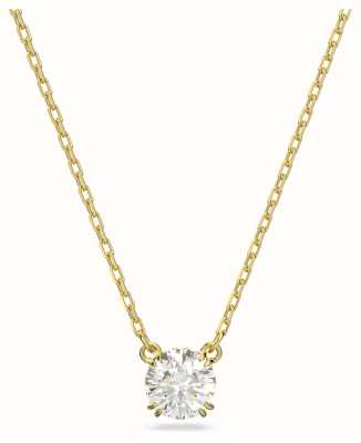 Swarovski Constella Pendant Necklace Gold-Tone Plated White Crystal 5636703