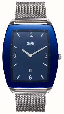 STORM Men's Zyone Blue (38mm) Blue Dial / Stainless Steel Mesh Bracelet 47527/B