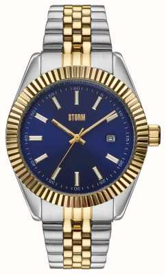 STORM Roxton Gold Blue (40mm) Blue Dial / Two-Tone Stainless Steel 47532/GD/B