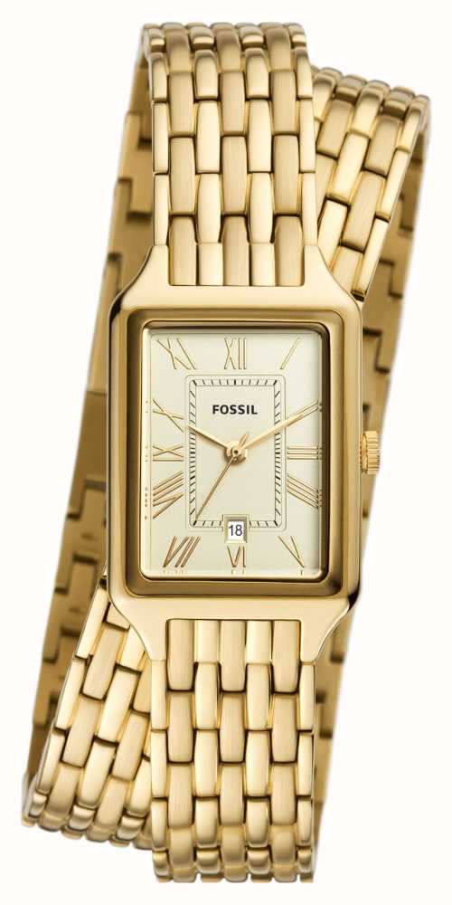 Fossil women's rectangle outlet watch