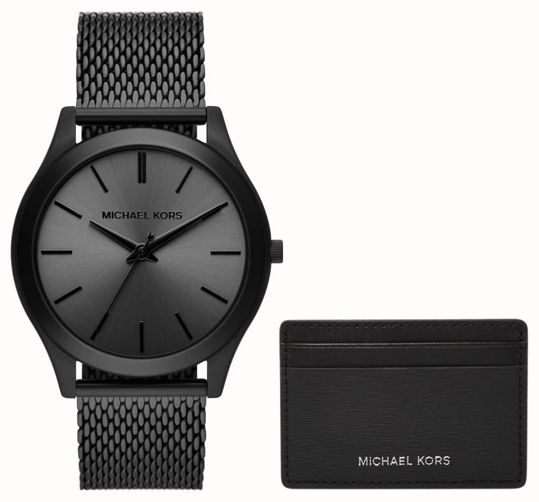 Michael kors outlet watch matte black