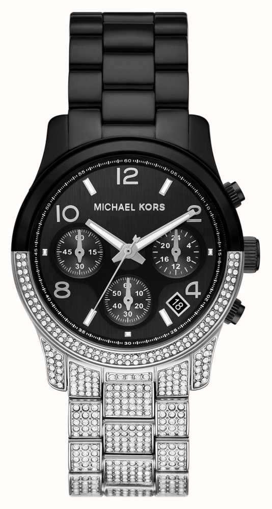 Michael kors hotsell runway watch black