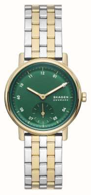Skagen Women's Kuppel Lille (32mm) Green Dial / Two-Tone Stainless Steel Bracelet SKW3122