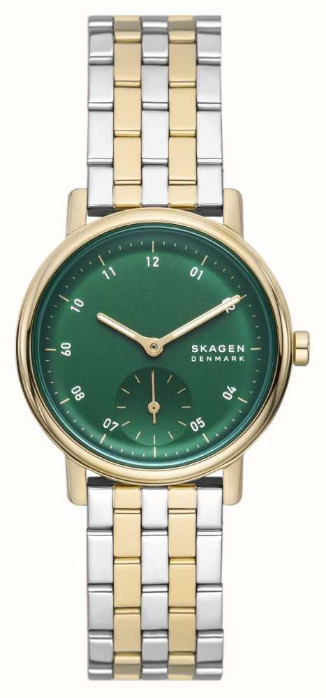 Skagen Women's Kuppel Lille (32mm) Green Dial / Two-Tone Stainless