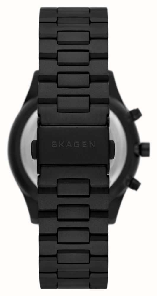 Skagen Men s Holst Chronograph 42mm Black Dial Black