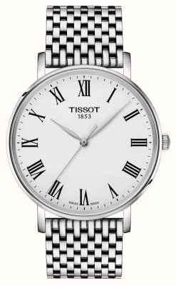 Tissot Men's Everytime (40mm) Silver Dial / Stainless Steel Bracelet T1434101103300