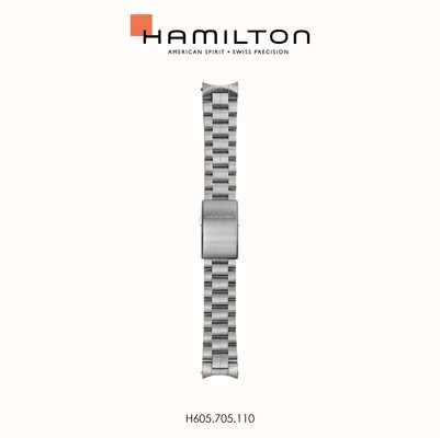 Hamilton Straps Mens Stainless Steel Bracelet ONLY H695705110