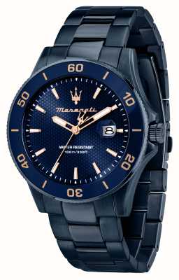 Maserati Men's Competizione (43mm) Blue Dial / Blue Stainless Steel Bracelet R8853100037
