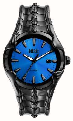 Diesel Men's Vert (44mm) Blue Dial / Black Stainless Steel Bracelet DZ2198
