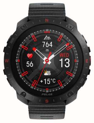 Polar Grit X2 Pro Premium GPS Smart Sports Watch Black (S-L) 900110283