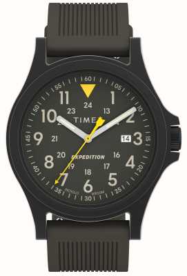 Timex Expedition Acadia (40mm) Black Dial / Black Tarmac Rubber Strap TW4B30000