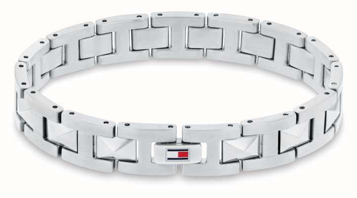 Tommy Hilfiger Men's Geometric Stainless Steel Bracelet 2790566