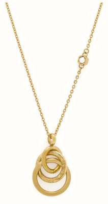 Olivia Burton Classic Encircle Gold Plated Stainless Steel Pendant Necklace 24100177