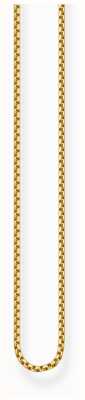 Thomas Sabo Gold-Plated Sterling Silver Venetian Chain 50cm KE2227-413-39-L50V