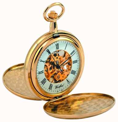 Woodford Full Hunter Dual Cover Pocket Watch 1038