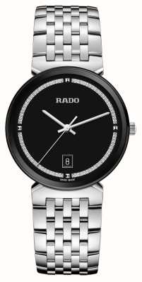 RADO Florence (38mm) Black Glitter Dial / Stainless Steel Bracelet R48912163