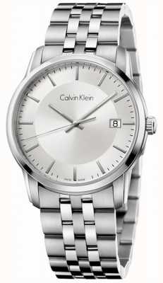 Calvin Klein Men's Infinite Stainless Steel Silver Dial K5S31146
