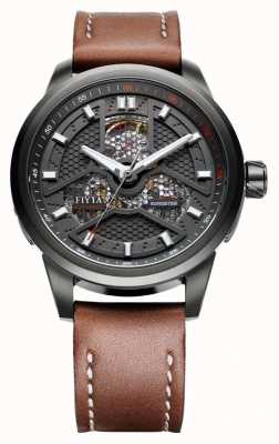 fiyta classic automatic skeleton watch