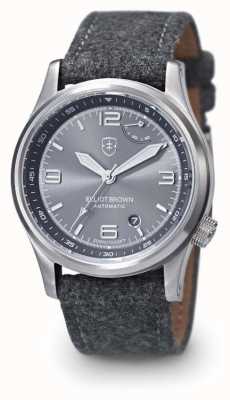 Elliot Brown Men's Tyneham Grey Stap Grey Dial 305-002-F01