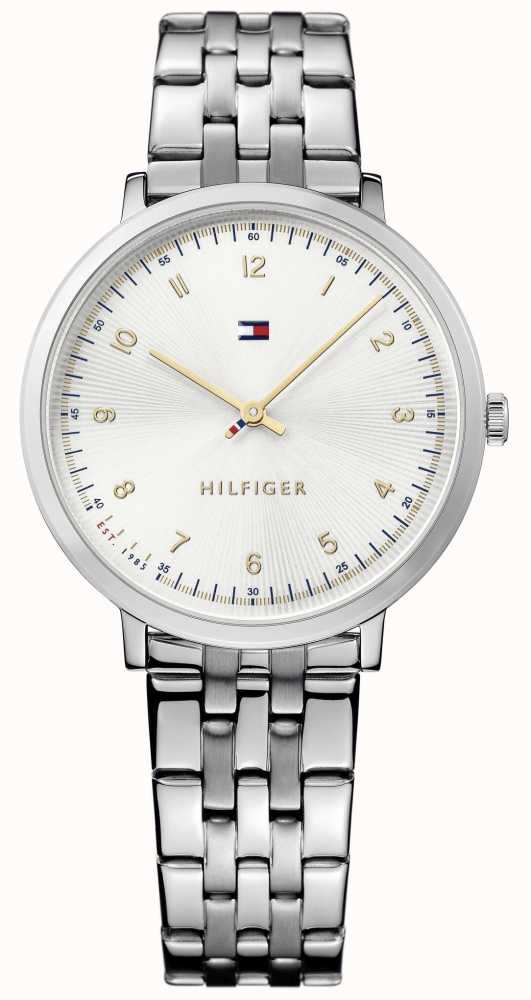 tommy hilfiger dean chronograph bracelet watch in stainless steel
