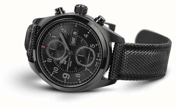 Hamilton Khaki Field Auto Chrono *Watch Of Tom Clancy's Jack Ryan*  H71626735 - First Class Watches™ IRL
