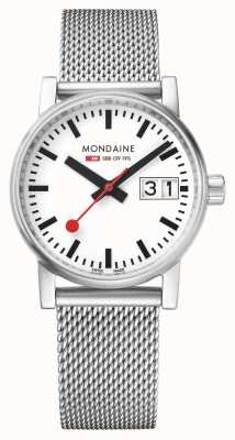 Mondaine Evo2 30mm Big Date Stainless Steel Watch MSE.30210.SM