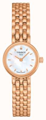 Tissot Women's Lovely Rose Gold PVD Plated MOP Dial T0580093311100