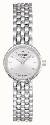 Tissot Women's Lovely Stainless Steel Bracelet Plated Silver Dial T0580091103100