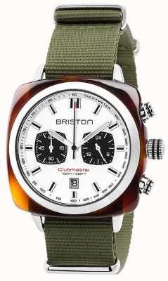 Briston Clubmaster Sport Jungle White Dial 17142.SA.TS.2.NGA
