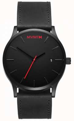 MVMT Classic Black Leather | Black Strap | Black Dial D-L213.5L.551
