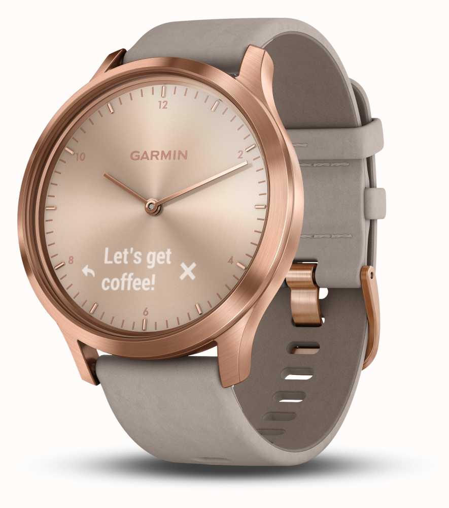 garmin rose gold strap