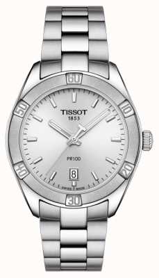 Tissot Women's PR 100 Sport Chic 36mm Stainless Steel Silver T1019101103100