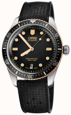 ORIS Divers Sixty-Five Automatic (40mm) Black Dial / Black Rubber Strap 01 733 7707 4354-07 4 20 18