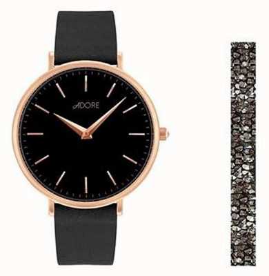 Adore Adore Holiday Signature Black Watch Gift Set 5459990