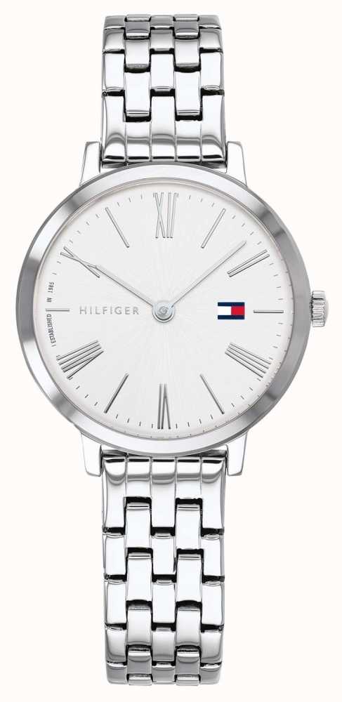 tommy hilfiger dean chronograph bracelet watch in stainless steel