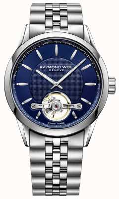 Raymond Weil Men's Freelancer Automatic Blue Dial Stainless Steel 2780-ST-50001