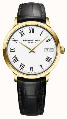 Raymond Weil | Men's Toccata | Classic PVD Gold Case White Dial | 5485-PC-00300