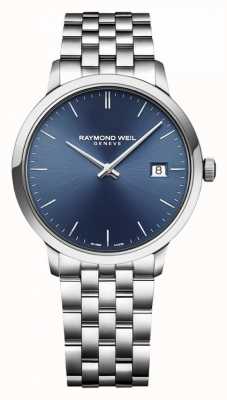 Raymond Weil | Men's Toccata | Classic Stainless Steel | Blue Dial | 5485-ST-50001