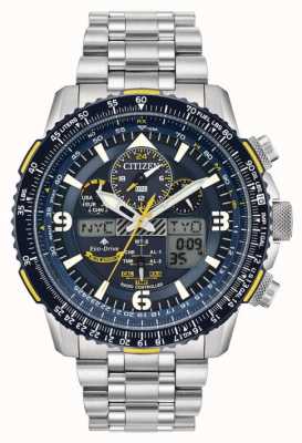 Citizen Men's Blue Angels Skyhawk A-T Eco-Drive Stainless Steel EX-DISPLAY JY8078-52L EX-DISPLAY