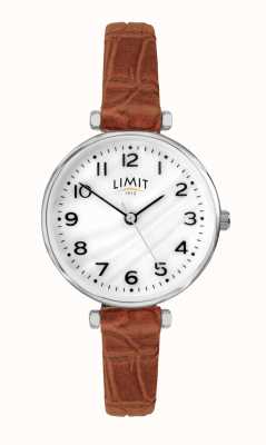 Limit | Women's Brown Leather Strap | Mother Of Pearl Dial | 60060.01