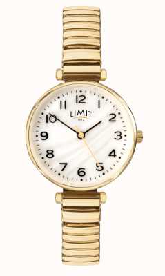 Limit | Women's Gold Plated Bracelet | Mother Of Pearl Dial | 60063.01