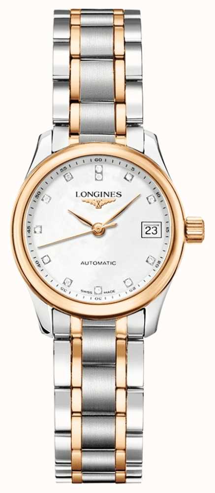 Longines two tone hot sale ladies watch