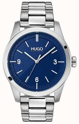 HUGO #CREATE | Stainless Steel Bracelet | Blue Dial 1530015
