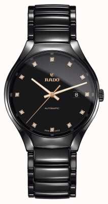 RADO True Automatic Diamonds Plasma High-tech Ceramic Watch R27056732
