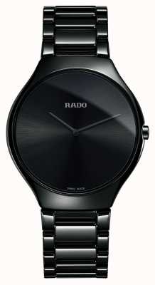 RADO True Thinline High-tech Ceramic Black Dial Watch R27741182