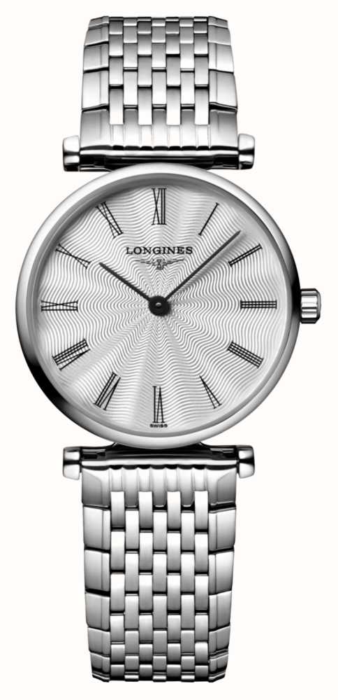 LONGINES Elegance Classic Silver Strap White Face L42094716