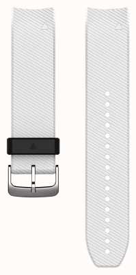 Garmin QuickFit 22 Watch Strap Only, White Silicone 010-12500-04