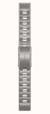 Garmin QuickFit 22 Watch Strap Only, Vented Titanium Bracelet 010-12863-08
